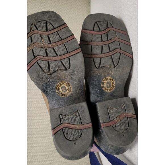 Dan Post Kids Majesty Leather Youth Boot Size 2D Brown Pink Purple - Picture 7 of 8